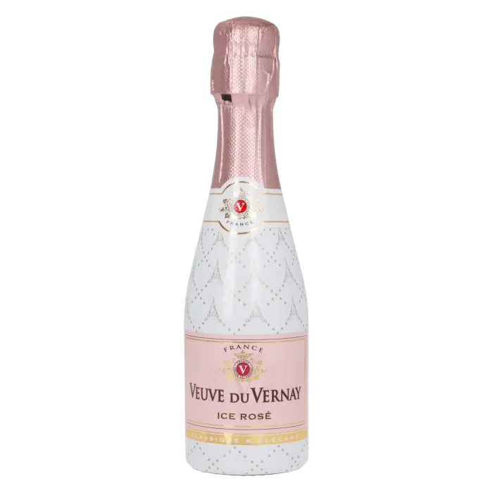 DZIRKSTOŠAIS VĪNS VEUVE DU VERNAY ICE ROSE 11% 0,2L