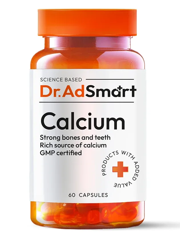 Dr. Ad Smart Calcium kapsulas, 60 gb.