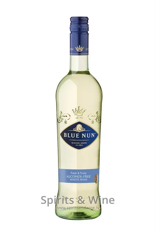 BEZALKOHOLISKS VĪNS BLUE NUN LIGHT WHITE 0,75