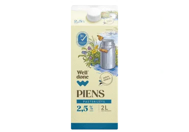 PIENS WELL DONE 2,5% 2L