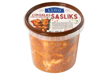 CŪKGAĻAS KAKLA KARBONĀDES ŠAŠLIKS LIDO 900G