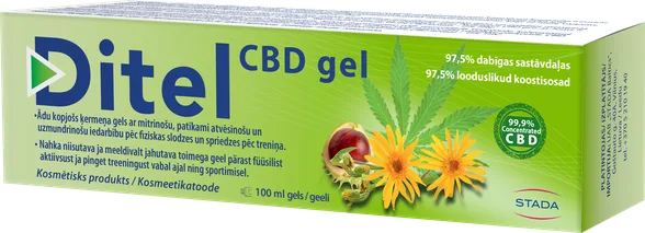 Ditel CBD Gels, 100 g