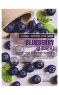 Orjena Natural Moisture Blueberry auduma maska sejai, 23 ml