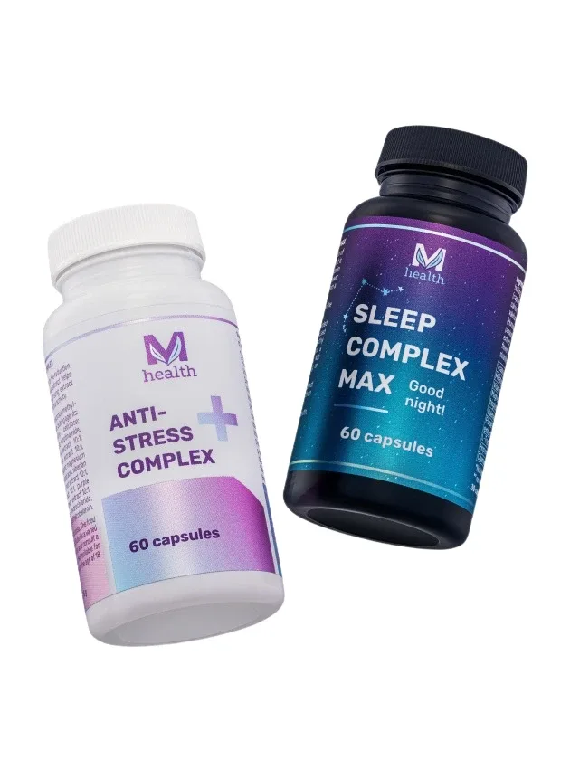 MV health anti-stress + sleep complex max (komplekts)