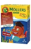 Moller's Junior želejas zivtiņas ar kolas garšu, 45 gab.
