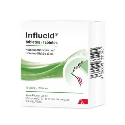 Influcid tabletes N40