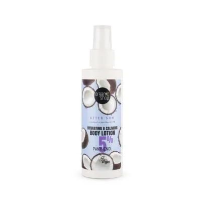 Organic Shop mitrinošs un nomierinošs ķermeņa losjons pēc sauļošanās 150 ml