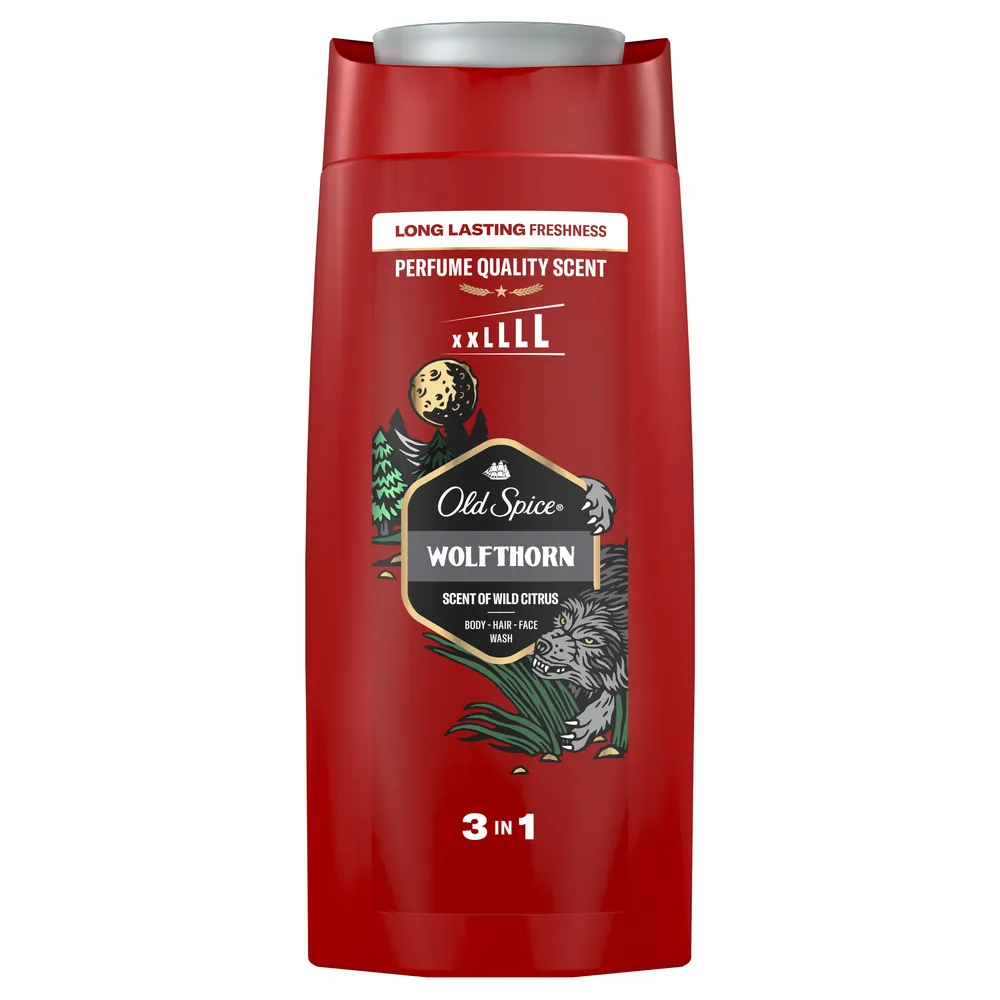DUŠAS ŽELEJA OLD SPICE WOLFTHORN, 675ML