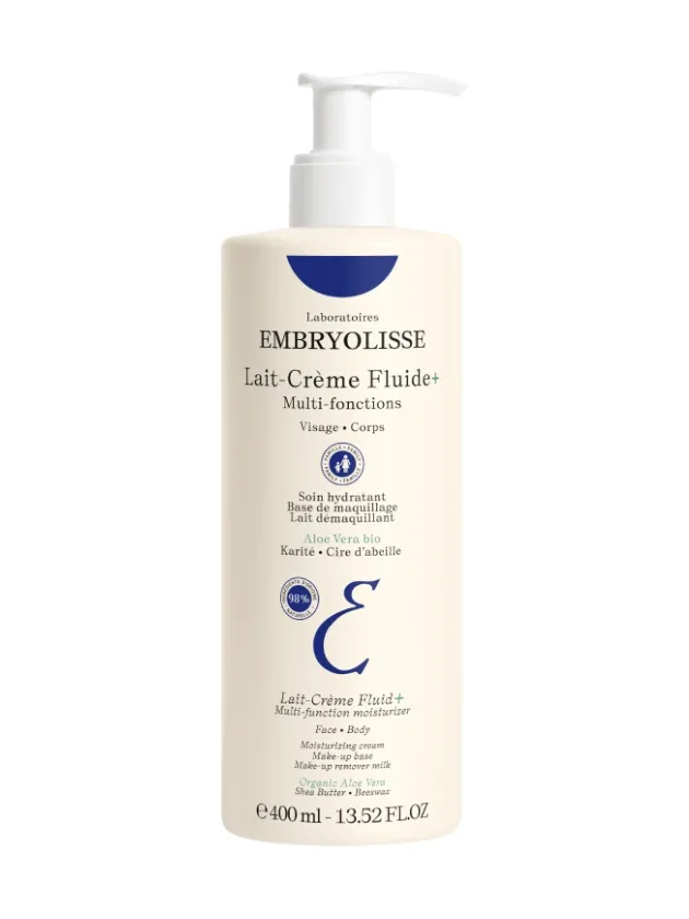 Embryolisse Lait-crème fluid+ green daudzfunkcionāls krēms ķermenim un sejai, 400 ml