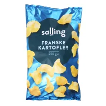 KARTUPEĻU ČIPSI SALLING AR SĀLI 250G