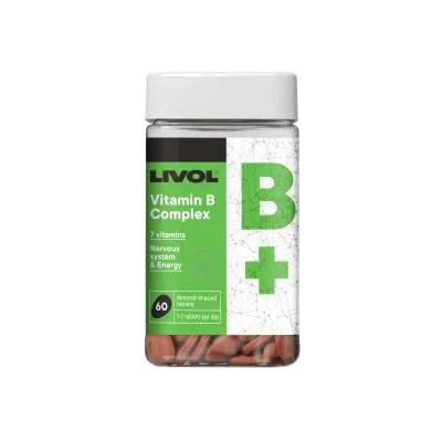 Livol Vitamin B Complex tabletes N60