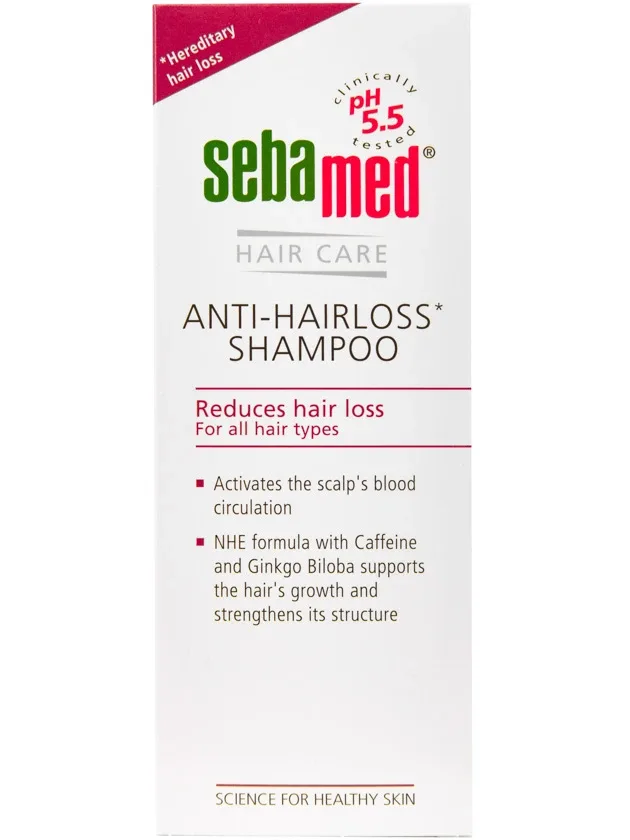 Sebamed šampūns pret matu izkrišanu visiem matu tipiem, 200 ml