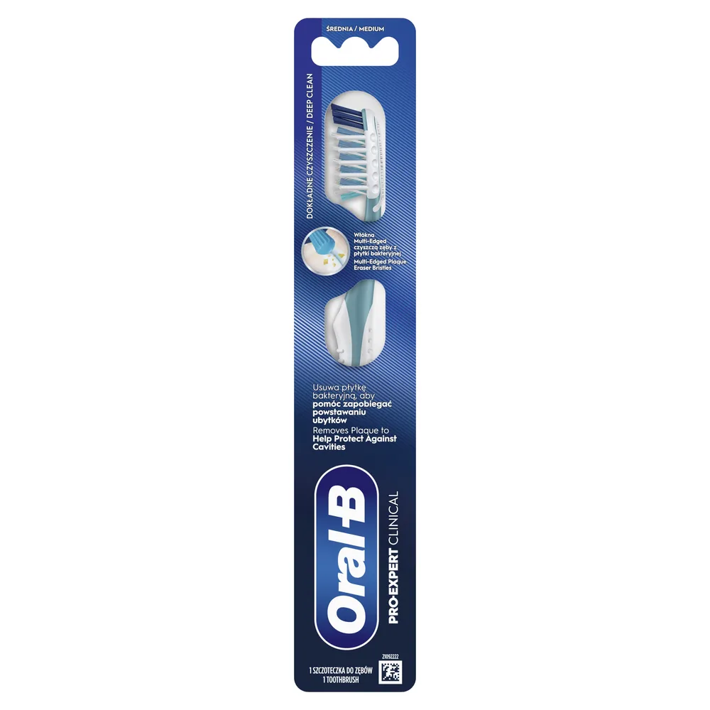 ZOBU BIRSTE ORAL-B PRO-EXPERT CLINICAL, DEEP CLEAN, MEDIUM, 1GB