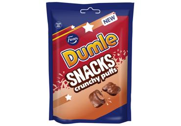 ŠOKOLĀDES KONFEKTES FAZER DUMLE CRUNCHY PUFFS 100G