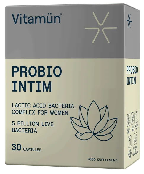 Vitamun Probio Intim kapsulas, 30 gab.
