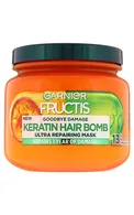FRUCTIS GOODBYE DAMAGE KERATIN HAIR BOMB ATJAUNOJOŠA MATU MASKA, 320ML