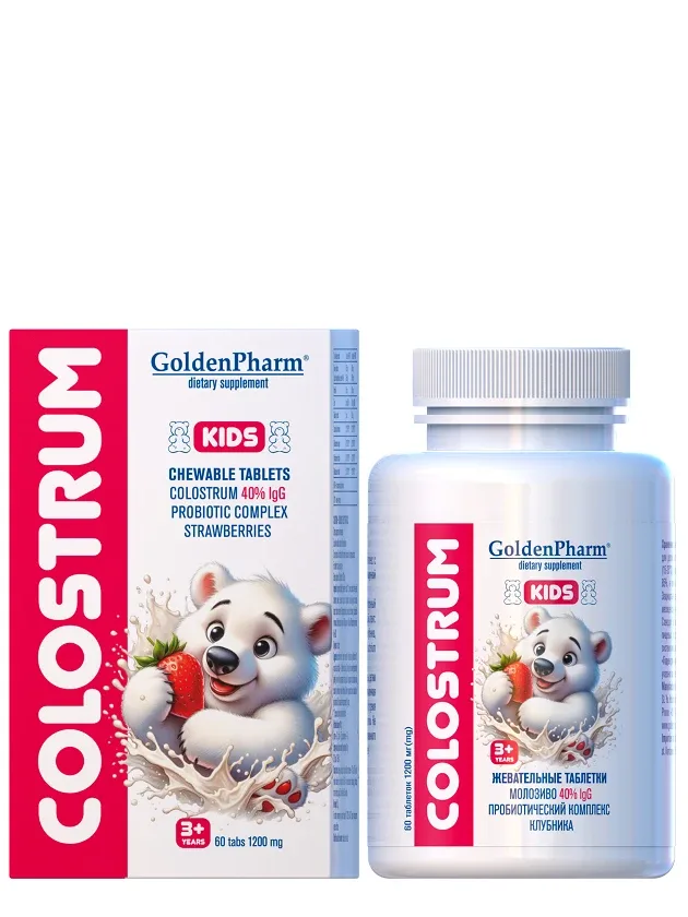 Colostrum, 60 košļājamās tabletes