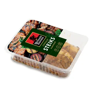 STEIKS MELNAIS BARONS CŪKGAĻAS MARINĒTS 450G
