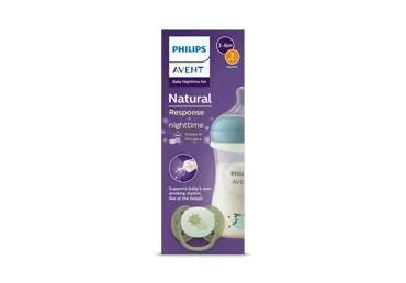 PHILIPS AVENT NATURAL RESPONSE NIGHT MAZUĻA DĀVANU KOMPLEKTS