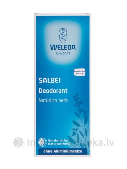 Weleda Salvijas dezodorants, 100 ml