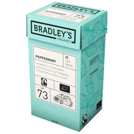 PIPARMĒTRAS TĒJA BRADLEY'S, 25GAB