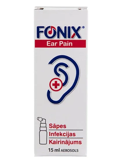 Fonix Ear Pain Aerosols, 15 ml