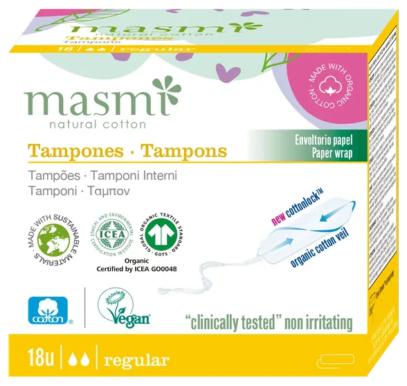 Masmi Regular Tamponi, 18 gab.
