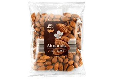 MANDELES WELL DONE 500G
