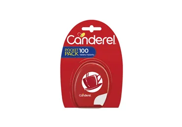 CUKURA AIZVIETOTĀJS CANDEREL 100 TABLETES