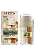 L`OREAL PARIS AGE PERFECT LE DUO DIVKĀRŠAS IEDARBĪBAS ATJAUNOJOŠS SERUMS, 15ML