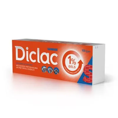 Diclac 1% gels 100 g