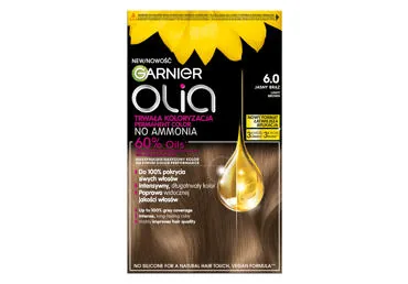 MATU KRĀSA GARNIER OLIA ILGNOTURĪGA UZ EĻĻAS BĀZES BEZ AMONJAKA 6.0