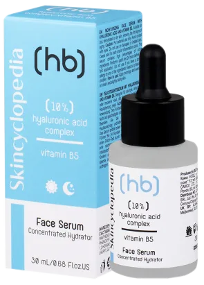 Skincyclopedia 10% hyaluronic acid complex + B5 serums, 30 ml