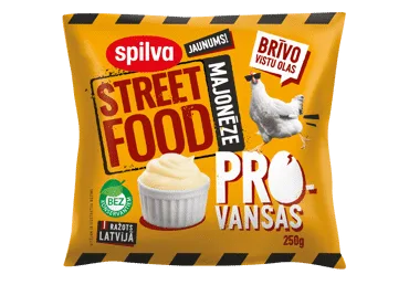 MAJONĒZE STREET FOOD SPILVA 250G