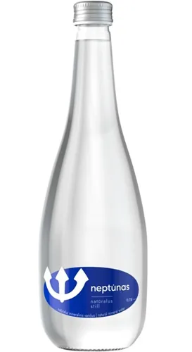 MINERĀLŪDENS NEPTUNAS, NEGĀZĒTS, STIKLĀ, 0.75L (DEP)