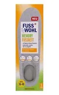 FUSS WOHL MEMORY FOOTBED ZOLĪTES APAVIEM, IZMĒRS 36-40, 1 PĀRIS