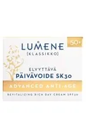 LUMENE KLASSIKKO ADVANCED BAROJOŠS DIENAS KRĒMS PRET ĀDAS NOVECOŠANOS AR SPF30, 50ML