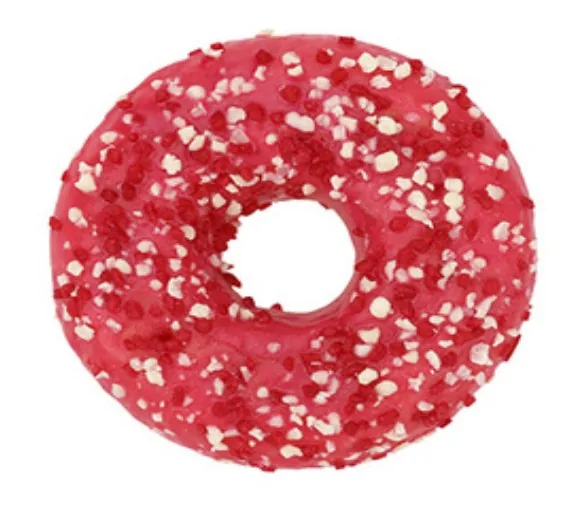 SALDĒTS VIRTULIS DONUT WORRY BE HAPPY BERRY WHITE, 71G X 12 GAB