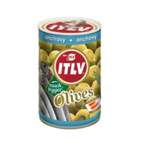 OLĪVES ZAĻĀS PILDĪTAS AR ANŠOVU PASTU 314ML