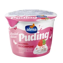 PUDIŅŠ ALMA AR AVEŅU UN MASKARPONES GARŠU 230G