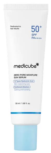 Medicube Zero Pore Hydrating sun SPF 50+ serums, 50 ml