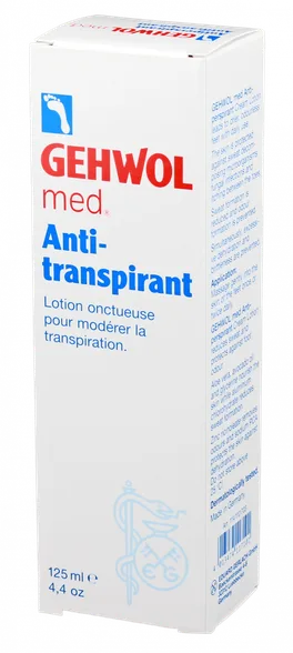 Gehwol Med antiperspirants, 125 ml