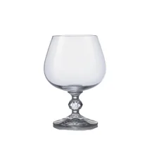 KONJAKA GLĀZES CRYSTALEX CLAUDIA 250ML/6GAB