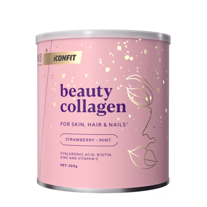 KOLAGĒNS SKAISTUMAM AR ZEMEŅU UN PIPARMĒTRU GARŠU (AR SALDINĀTĀJU) ICONFIT 300G
