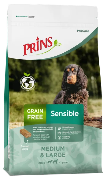 Prins Procare Grainfree Sensible sausā barība, 20 kg