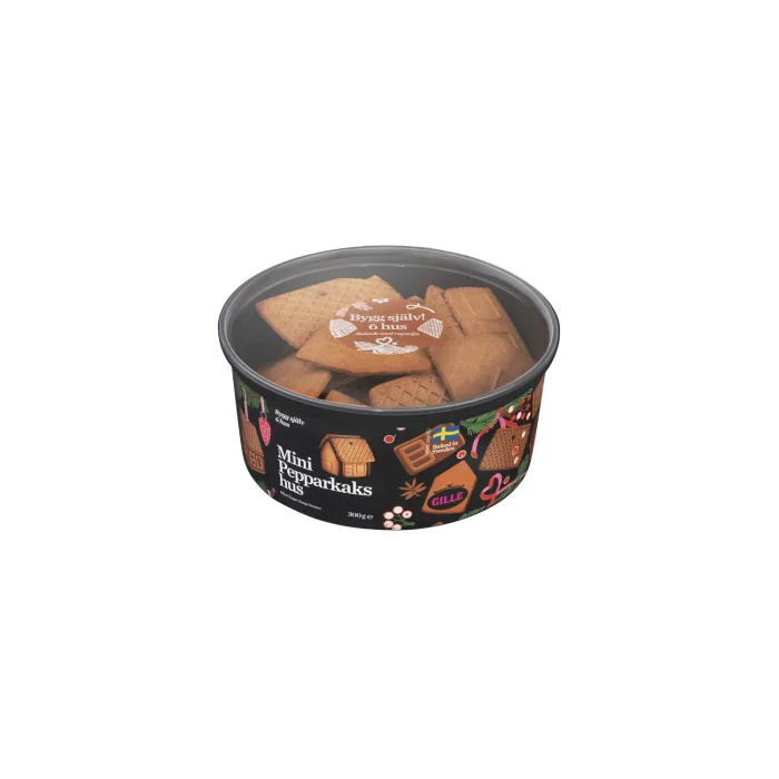 Имбирные пряники Gille Large Hearts, 450 г