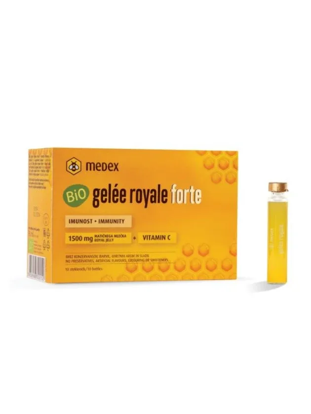 Medex BIO gelée royale forte ampulas, 10 gb.