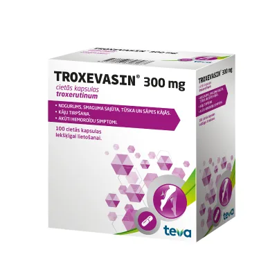 Troxevasin 300 mg kapsulas N100