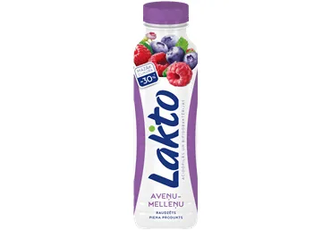 RAUDZĒTS PIENA PRODUKTS LAKTO MELLEŅU, AVEŅU 450G