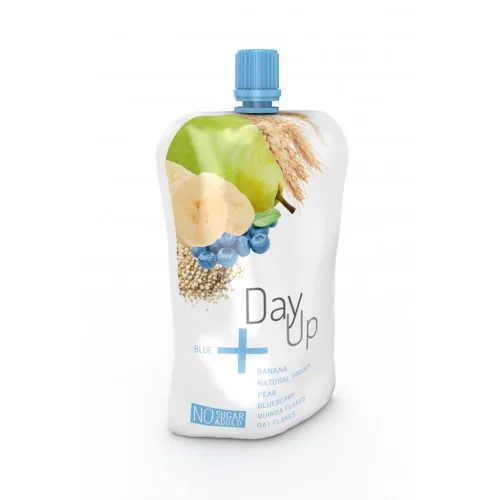 AUGĻU MUSS AR JOGURTU DAY UP BLUE, 120 G
